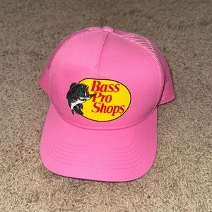 Pink bass pro hat